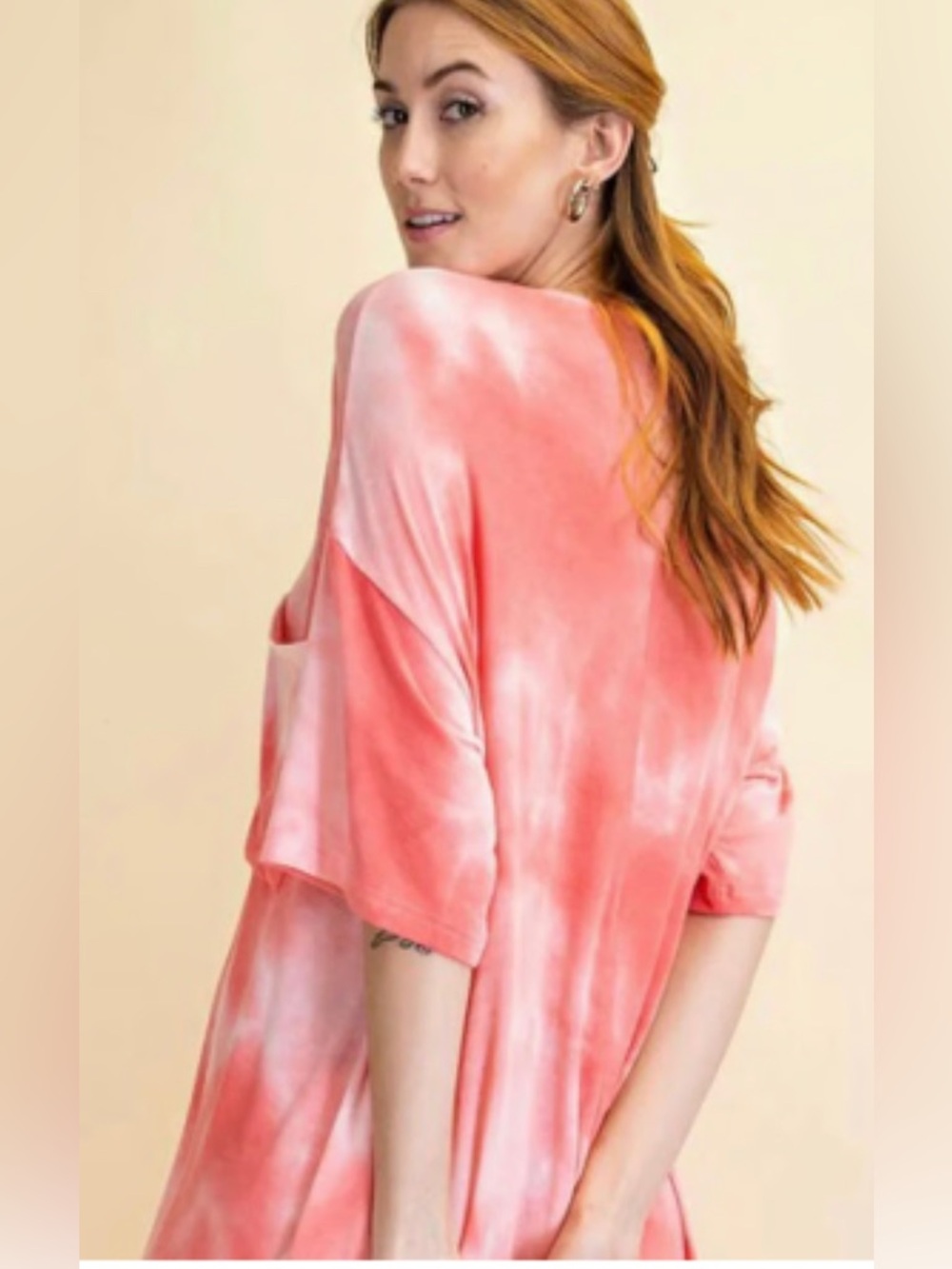 NWT Easel Tie Dye Midi Dress - Size Medium